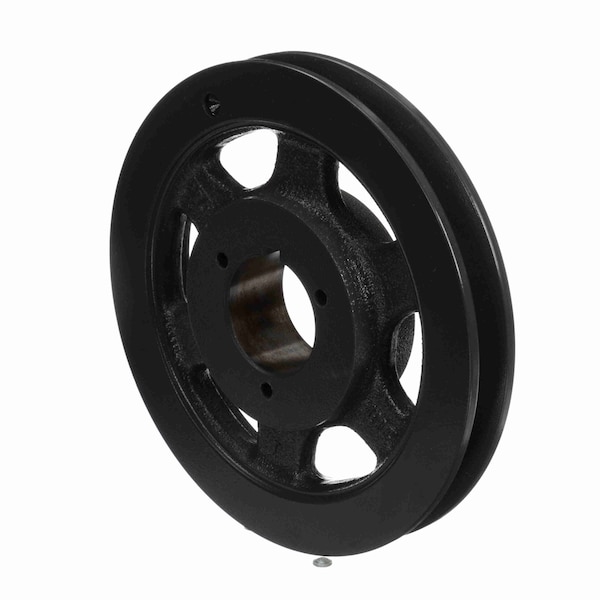 1 Groove Cast Iron Bushed Bore Multiple Sheave, 1TB74